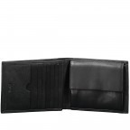 Geldbörse Pero Minos H14 Black, Farbe: schwarz, Marke: Joop!, EAN: 4053533570706, Abmessungen in cm: 12x9.5x2, Bild 2 von 4