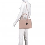 Handtasche LB-5381 Hellgrau, Farbe: grau, Marke: Lichtblau, EAN: 4051482477008, Abmessungen in cm: 32.5x23.5x13, Bild 3 von 6