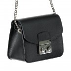 Schultertasche LB-10017 Schwarz, Farbe: schwarz, Marke: Lichtblau, EAN: 4051482463421, Abmessungen in cm: 17x13.5x8, Bild 2 von 5