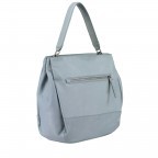 Beuteltasche Pleated Gusset Alicante Stone Blue, Farbe: grau, Marke: Liebeskind Berlin, EAN: 4058629007463, Abmessungen in cm: 29x27x10, Bild 2 von 8