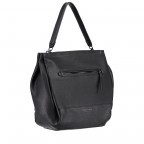 Beuteltasche Pleated Gusset Alicante Black, Farbe: schwarz, Marke: Liebeskind Berlin, EAN: 4058629007494, Abmessungen in cm: 29x27x10, Bild 2 von 8