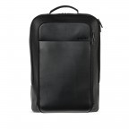 Rucksack Business ZEN-BBP-001 Total Black, Farbe: schwarz, Marke: Salzen, EAN: 4057081028740, Abmessungen in cm: 30x43x16, Bild 1 von 11