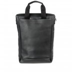 Rucksack Tote ZEN-TBP-001 Total Black, Farbe: schwarz, Marke: Salzen, EAN: 4057081028726, Abmessungen in cm: 29x40x13, Bild 5 von 5