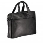 Aktentasche Garret Briefbag MHZ Black, Farbe: schwarz, Marke: Strellson, EAN: 4053533599387, Abmessungen in cm: 39x29x12, Bild 2 von 5