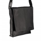 Umhängetasche Garret Shoulderbag SVF Black, Farbe: schwarz, Marke: Strellson, EAN: 4053533599424, Abmessungen in cm: 28x30x5, Bild 2 von 5