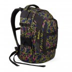 Rucksack Pack Disco Frisco, Farbe: schwarz, Marke: Satch, EAN: 4057081023431, Abmessungen in cm: 30x45x22, Bild 3 von 13