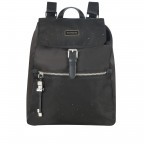 Rucksack Karissa Biz Backpack mit Swarovski-Steinchen Black, Farbe: schwarz, Marke: Samsonite, EAN: 5414847823602, Abmessungen in cm: 26x36x12, Bild 1 von 9