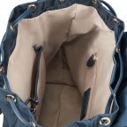Rucksack Karissa Biz Backpack mit Swarovski-Steinchen Dark Navy, Farbe: blau/petrol, Marke: Samsonite, EAN: 5414847823619, Abmessungen in cm: 26x36x12, Bild 5 von 9