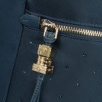 Rucksack Karissa Biz Backpack mit Swarovski-Steinchen Dark Navy, Farbe: blau/petrol, Marke: Samsonite, EAN: 5414847823619, Abmessungen in cm: 26x36x12, Bild 9 von 9