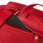 Rucksack Karissa Biz Backpack mit Swarovski-Steinchen Formula Red, Farbe: rot/weinrot, Marke: Samsonite, EAN: 5414847823596, Abmessungen in cm: 26x36x12, Bild 7 von 9