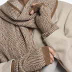 Handschuhe / Handstulpen Lorena fingerlos, Farbe: braun, beige, Marke: Rino & Pelle, Abmessungen in cm: 9.5x25x0.8, Bild 4 von 4