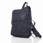 Rucksack Soft-Weaving Zola B3.6110 Midnight Navy, Farbe: blau/petrol, Marke: Harbour 2nd, EAN: 4046478027046, Abmessungen in cm: 30x26x9, Bild 2 von 6