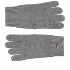 Handschuh Essential Knitted Gloves Größe Onesize, Farbe: schwarz, grau, blau/petrol, Marke: Tommy Hilfiger, Bild 2 von 4