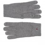 Handschuh Essential Knitted Gloves Größe ONE-SIZE Mid Grey Heather, Farbe: grau, Marke: Tommy Hilfiger, EAN: 8720642130423, Bild 2 von 4