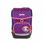 Schulranzen Cubo Lumi Edition Set 5-teilig PerlentauchBär, Farbe: flieder/lila, Marke: Ergobag, EAN: 4057081024070, Abmessungen in cm: 25x40x20, Bild 2 von 10