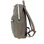 Rucksack Amsterdam Series Archie Army Brown, Farbe: grün/oliv, Marke: Property of ..., EAN: 8719322700872, Abmessungen in cm: 30x48.5x10, Bild 3 von 11