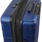 Koffer Canberra 65 cm Royalblau, Farbe: blau/petrol, Marke: Loubs, Abmessungen in cm: 46x66x27, Bild 6 von 6