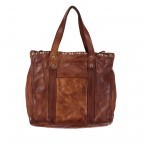 Shopper Basic 0750-X0007 Leder Cognac, Farbe: cognac, Marke: Campomaggi, EAN: 8054302043434, Abmessungen in cm: 24x22x11, Bild 1 von 6