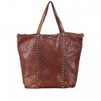 Shopper Damian Leder Cognac, Farbe: cognac, Marke: Campomaggi, Abmessungen in cm: 30x33x13, Bild 1 von 6