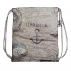 Rucksack Anchor-Love North Bay B3.6822 Broken Snow, Farbe: beige, Marke: Harbour 2nd, EAN: 4046478031647, Abmessungen in cm: 38x49x1, Bild 7 von 7