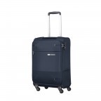 Koffer base-boost Spinner 55 Navy Blue, Farbe: blau/petrol, Marke: Samsonite, EAN: 5414847775062, Abmessungen in cm: 35x55x20, Bild 1 von 11