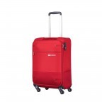 Koffer base-boost Spinner 55 Red, Farbe: rot/weinrot, Marke: Samsonite, EAN: 5414847744013, Abmessungen in cm: 35x55x20, Bild 1 von 11