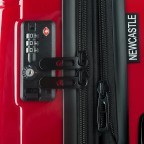 Koffer Newcastle 55 cm Rot, Farbe: rot/weinrot, Marke: Loubs, Abmessungen in cm: 34x55x20, Bild 5 von 5