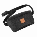 Gürteltasche Basics Urban Anthra, Farbe: anthrazit, Marke: Loubs, Abmessungen in cm: 23x13.5x5.5, Bild 1 von 2