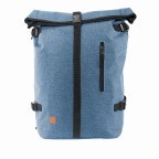 Rucksack Basics Urban Hellblau, Farbe: blau/petrol, Marke: Loubs, Abmessungen in cm: 42x56x16, Bild 1 von 5