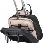 Pilotenkoffer Zalia Rolling Tote 15.6 Zoll Black, Farbe: schwarz, Marke: Samsonite, EAN: 5414847803628, Abmessungen in cm: 45x37x20, Bild 6 von 13