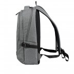 Rucksack Red Tedwin Backpack 14.1 Zoll mit zwei separaten Fächern Grey, Farbe: grau, Marke: Samsonite, EAN: 5414847768101, Abmessungen in cm: 31x47x17, Bild 3 von 7