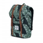 Rucksack Retreat Volumen 18 Liter Black Palm, Farbe: grau, Marke: Herschel, EAN: 0828432186747, Bild 2 von 5