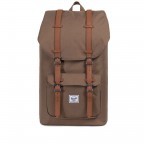 Rucksack Little America Volumen 23 Liter Cub Tan, Farbe: braun, Marke: Herschel, EAN: 0828432186679, Abmessungen in cm: 28x50x17, Bild 1 von 4