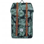 Rucksack Little America Volumen 23 Liter Black Palm, Farbe: grau, Marke: Herschel, EAN: 0828432186662, Abmessungen in cm: 28x50x17, Bild 1 von 4