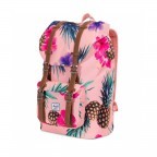 Rucksack Little America Medium Volumen 14 Liter Peach Pineapple, Farbe: rosa/pink, Marke: Herschel, EAN: 0828432187362, Abmessungen in cm: 28x43x12, Bild 2 von 4