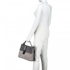 Handtasche Speedster Grey, Farbe: grau, Marke: FredsBruder, EAN: 4250813603769, Abmessungen in cm: 32x24x11, Bild 6 von 7