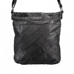 Crossbag Fun Stripe 155-02 Black, Farbe: schwarz, Marke: FredsBruder, EAN: 4250813610934, Abmessungen in cm: 27.5x31x5, Bild 1 von 5