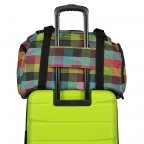 Reisetasche T1 Größe M Blue Stripe, Farbe: blau/petrol, Marke: Franky, EAN: 4250346096274, Abmessungen in cm: 50x33x30, Bild 5 von 5