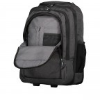 Business-Rucksacktrolley BRST1 Größe 48 cm Anthra, Farbe: anthrazit, Marke: Franky, EAN: 4251885943555, Abmessungen in cm: 33x48x23, Bild 11 von 13