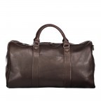 Reisetasche Braun, Farbe: braun, Marke: Hausfelder Manufaktur, Abmessungen in cm: 50x29x24.5, Bild 1 von 4