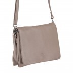 Umhängetasche Karen Taupe, Farbe: beige, Marke: Hausfelder Manufaktur, Abmessungen in cm: 21x17x4, Bild 2 von 5