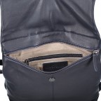 Rucksack Karen Schwarz, Farbe: schwarz, Marke: Hausfelder Manufaktur, Abmessungen in cm: 28x38x12, Bild 5 von 7