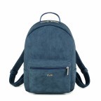 Rucksack Mademoiselle MR11 Nubuk Blue, Farbe: blau/petrol, Marke: Zwei, EAN: 4250257916203, Abmessungen in cm: 27x36x18, Bild 1 von 5