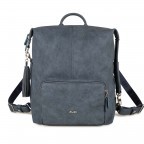 Rucksack Conny CYR20 Nubuk Blue, Farbe: blau/petrol, Marke: Zwei, EAN: 4250257916548, Abmessungen in cm: 35x40x10, Bild 1 von 5