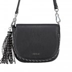 Handtasche Mikronieten Black Schwarz, Farbe: schwarz, Marke: Replay, EAN: 8056741263565, Abmessungen in cm: 21x20x10, Bild 1 von 5