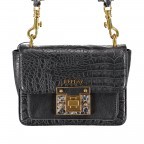 Handtasche Mini Kroko Schwarz, Farbe: schwarz, Marke: Replay, EAN: 8056741262308, Abmessungen in cm: 19x13.5x8, Bild 1 von 5