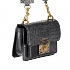 Handtasche Mini Kroko Schwarz, Farbe: schwarz, Marke: Replay, EAN: 8056741262308, Abmessungen in cm: 19x13.5x8, Bild 2 von 5