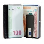 Wallet Advantage Schwarz, Farbe: schwarz, Marke: I-Clip, EAN: 4260169244769, Abmessungen in cm: 9x7x1.7, Bild 2 von 4
