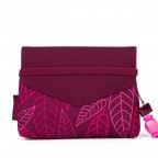 Tasche Klatsch Girlsbag Purple Leaves, Farbe: rot/weinrot, Marke: Satch, EAN: 4057081025121, Abmessungen in cm: 17.5x12.5x4, Bild 1 von 11