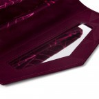 Tasche Klatsch Girlsbag Purple Leaves, Farbe: rot/weinrot, Marke: Satch, EAN: 4057081025121, Abmessungen in cm: 17.5x12.5x4, Bild 7 von 11